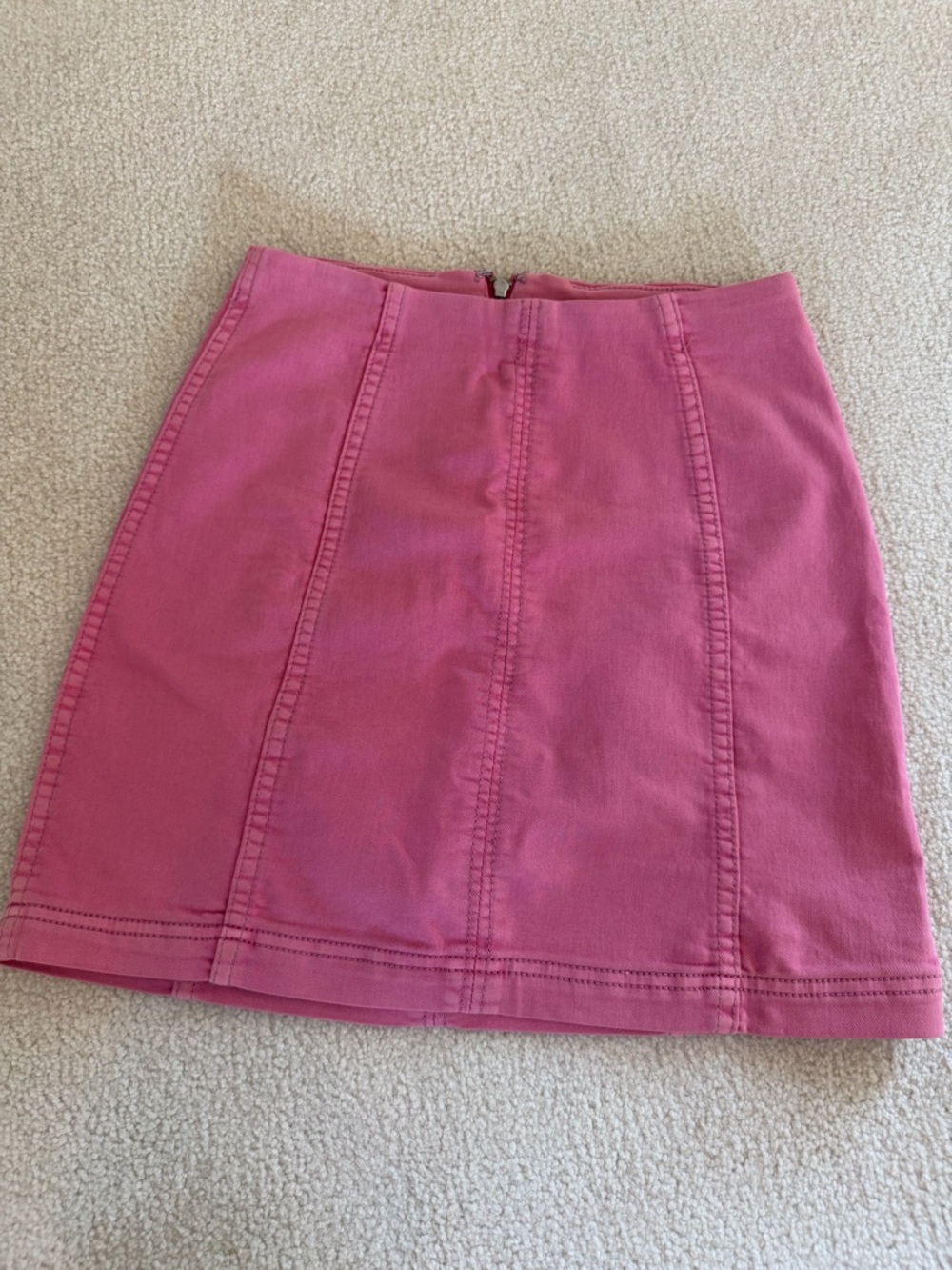 Free People Pink Mini Skirt